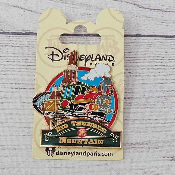 NEW! Disneyland Paris Pin Big Thunder Mountain Pin HTF